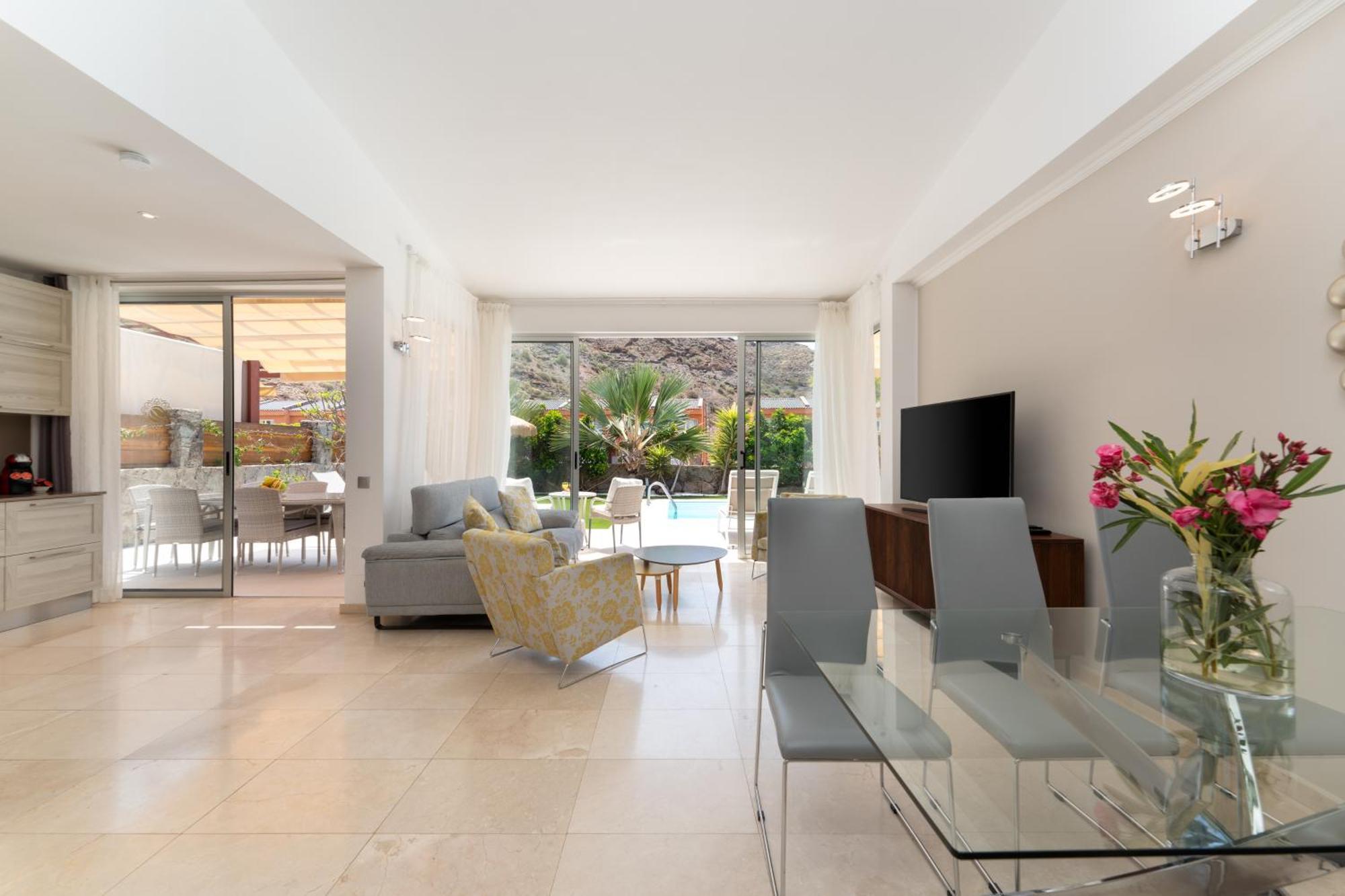 Villa Diana With Private Swimming Pool In Tauro Mogan Exterior photo