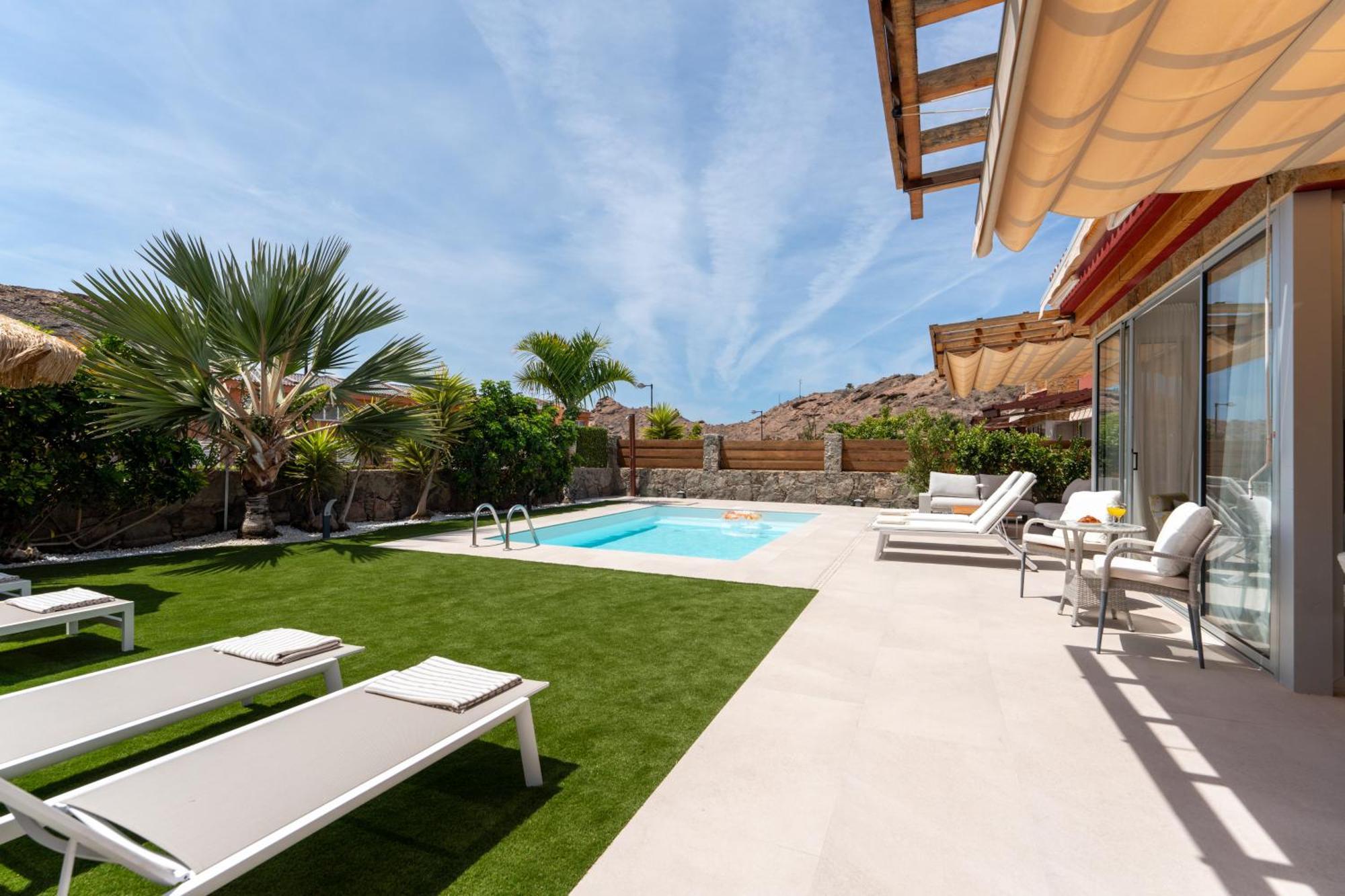 Villa Diana With Private Swimming Pool In Tauro Mogan Exterior photo