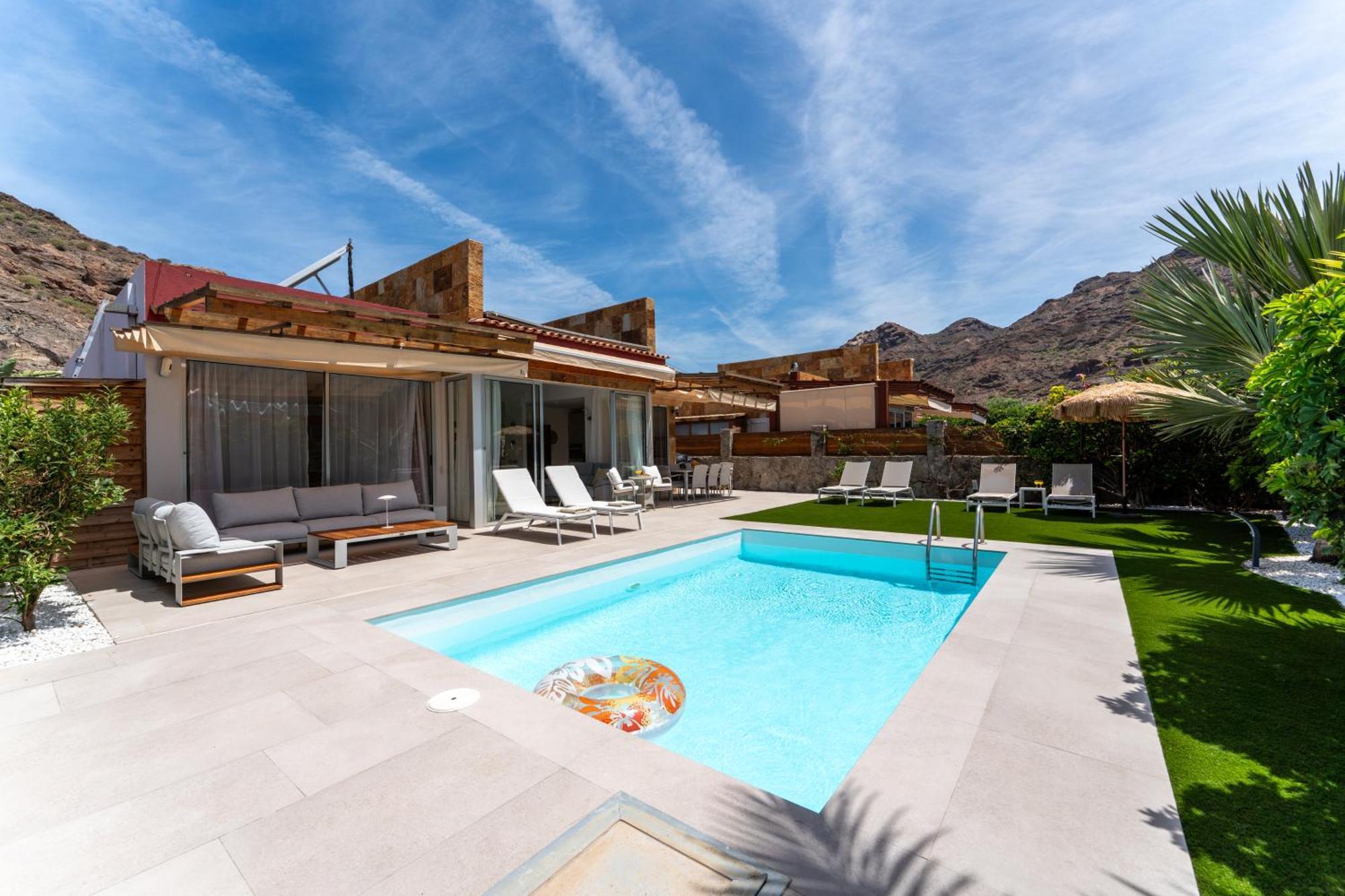 Villa Diana With Private Swimming Pool In Tauro Mogan Exterior photo